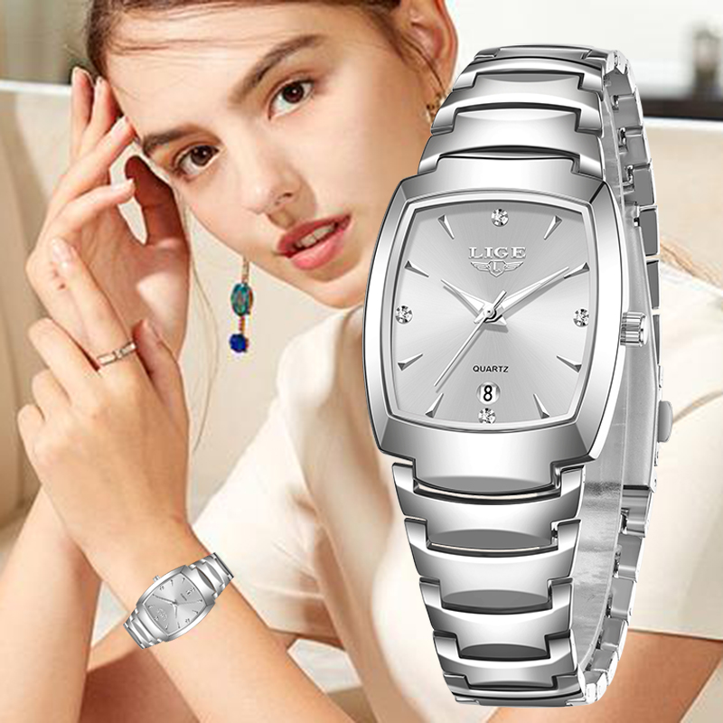 Luxury Watch Women - LIGE 2026 Neue Damen-Armbanduhr Business Luxus