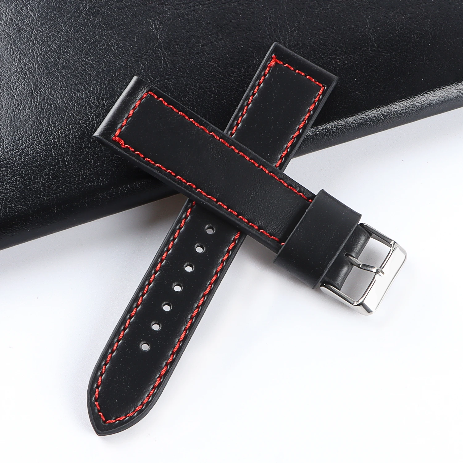 Luxury Watch Jaeger Lecoultre - Hochwertiges universelles Echt leder armband für