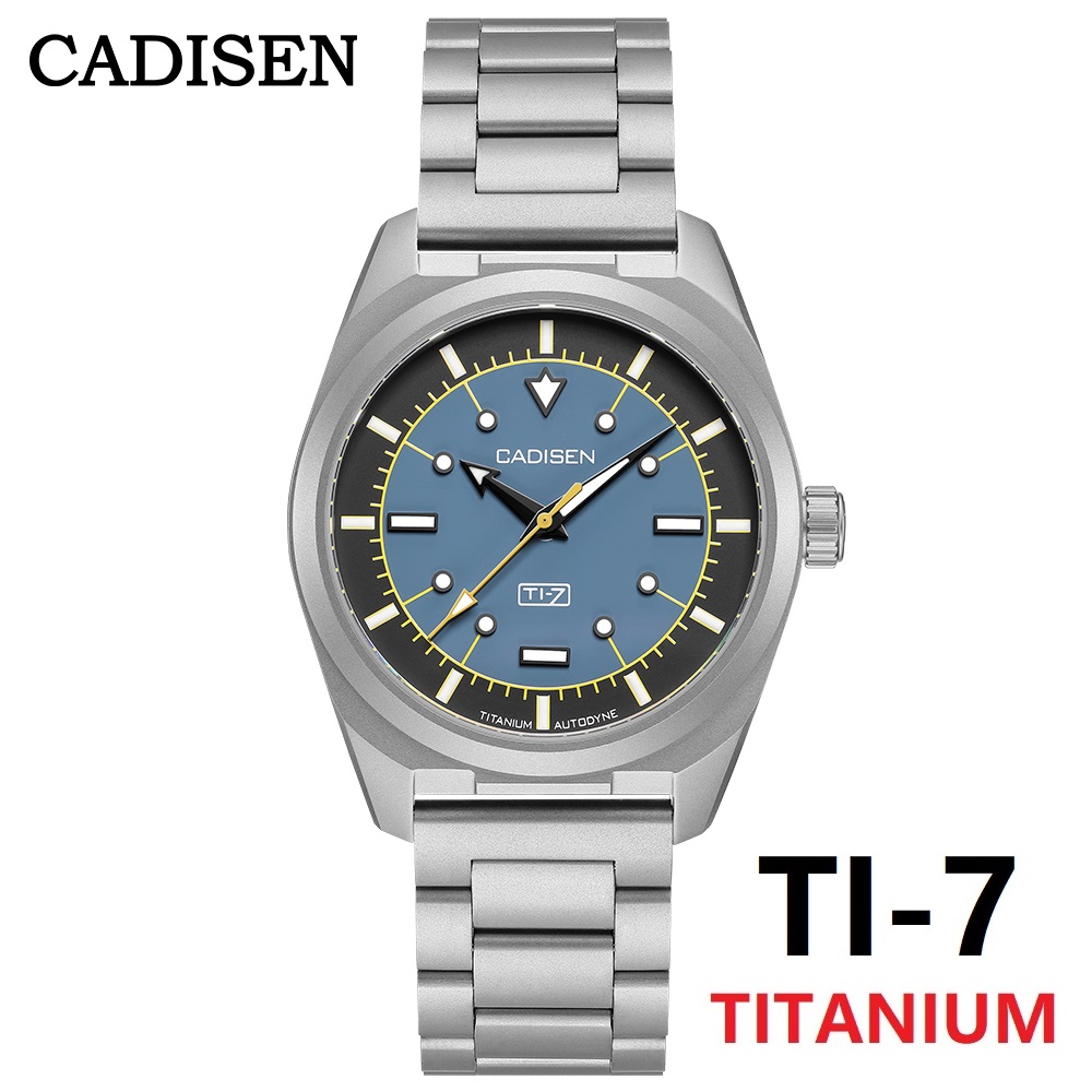 Titanium Sport Watch - CADISEN TI-7 Autodyne Automatische Mechanische Uhr