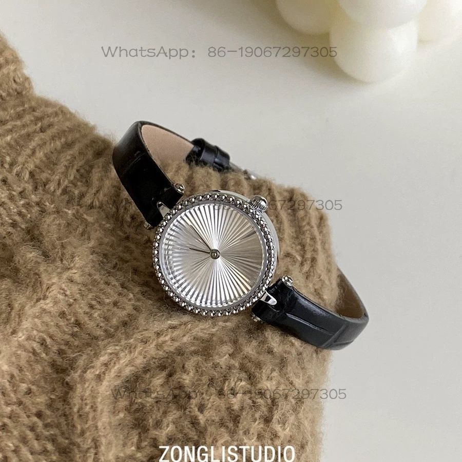 Luxury Watch Leather - PEIYING echte Damen-Quarzuhr im mittelalterlichen Stil,