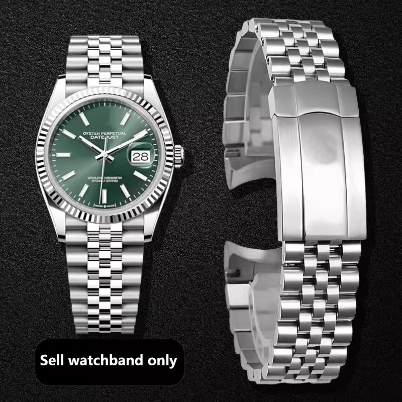 Luxury Watch Jaeger Lecoultre - Massives Edelstahlarmband für Herren, luxuriöses Uhrenarmband