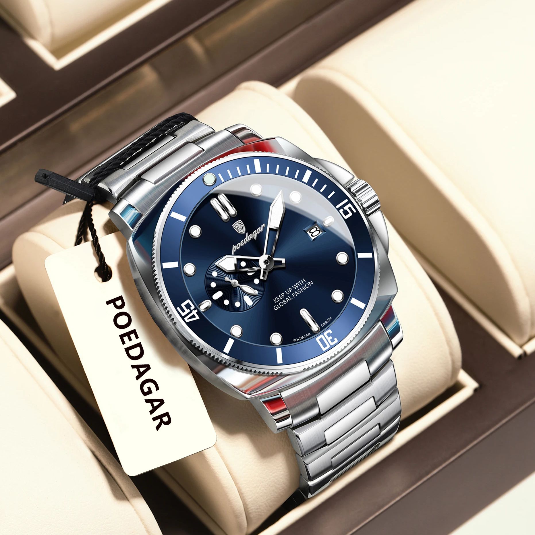 POEDAGAR Top Mode Luxus Uhr Fü – Luxury Watch Zone Bewertung und Preis