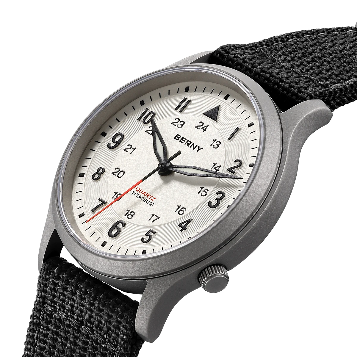 BERNY Titanuhren für Herren, k – Titanium Sport Watch Bewertung und Preis