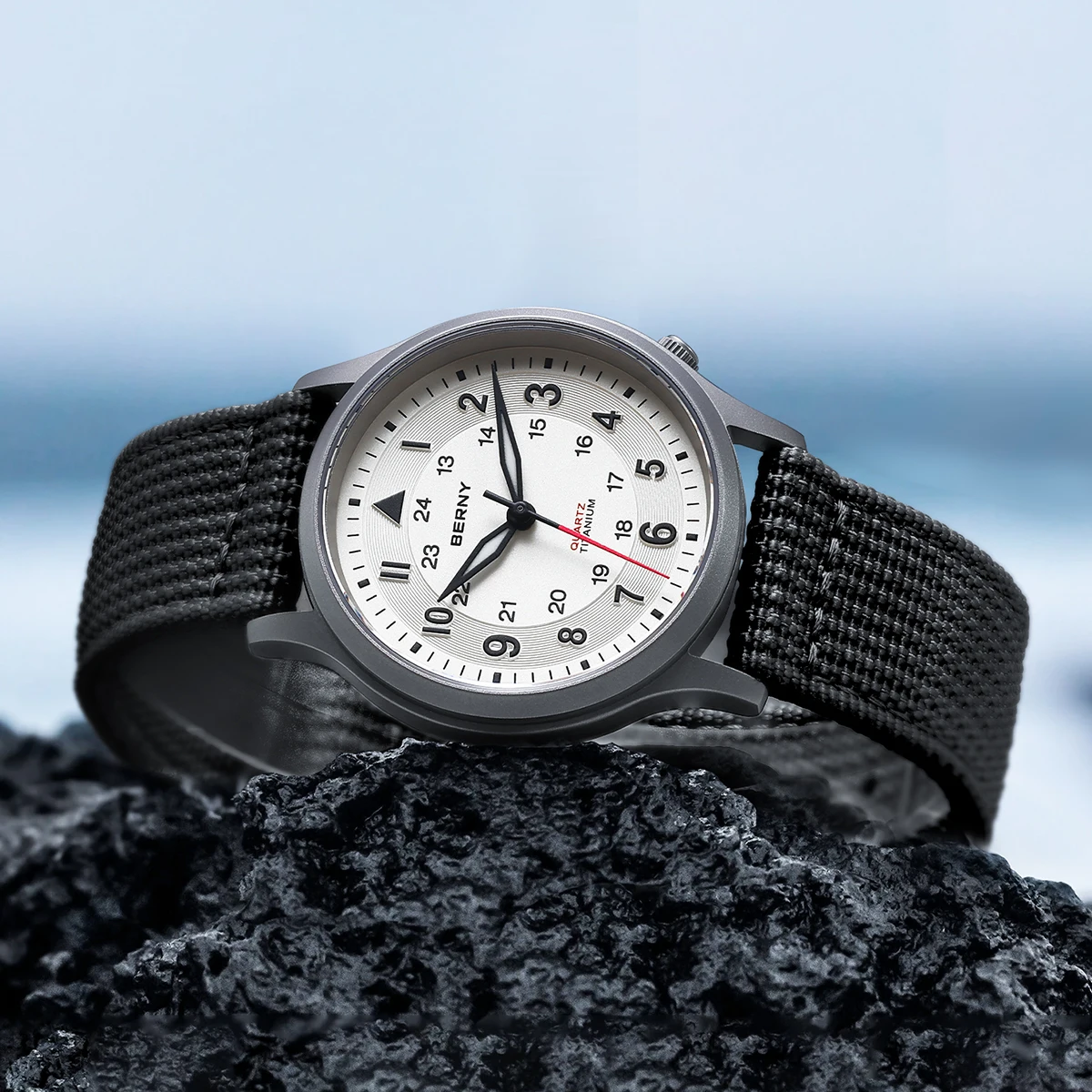 BERNY Titanuhren für Herren, k – Titanium Sport Watch Bewertung und Preis
