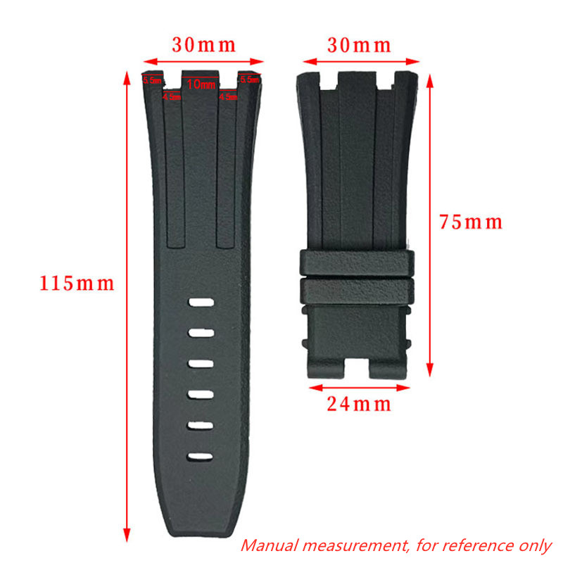 Gummi-Silikon-Uhrenarmband für – Audemars Piguet Watch Royal Oak Bewertung und Preis