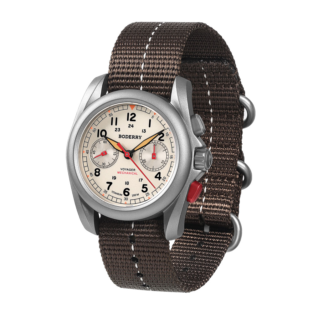 BODERRY Herren-Felduhren, Tita – Titanium Sport Watch Bewertung und Preis