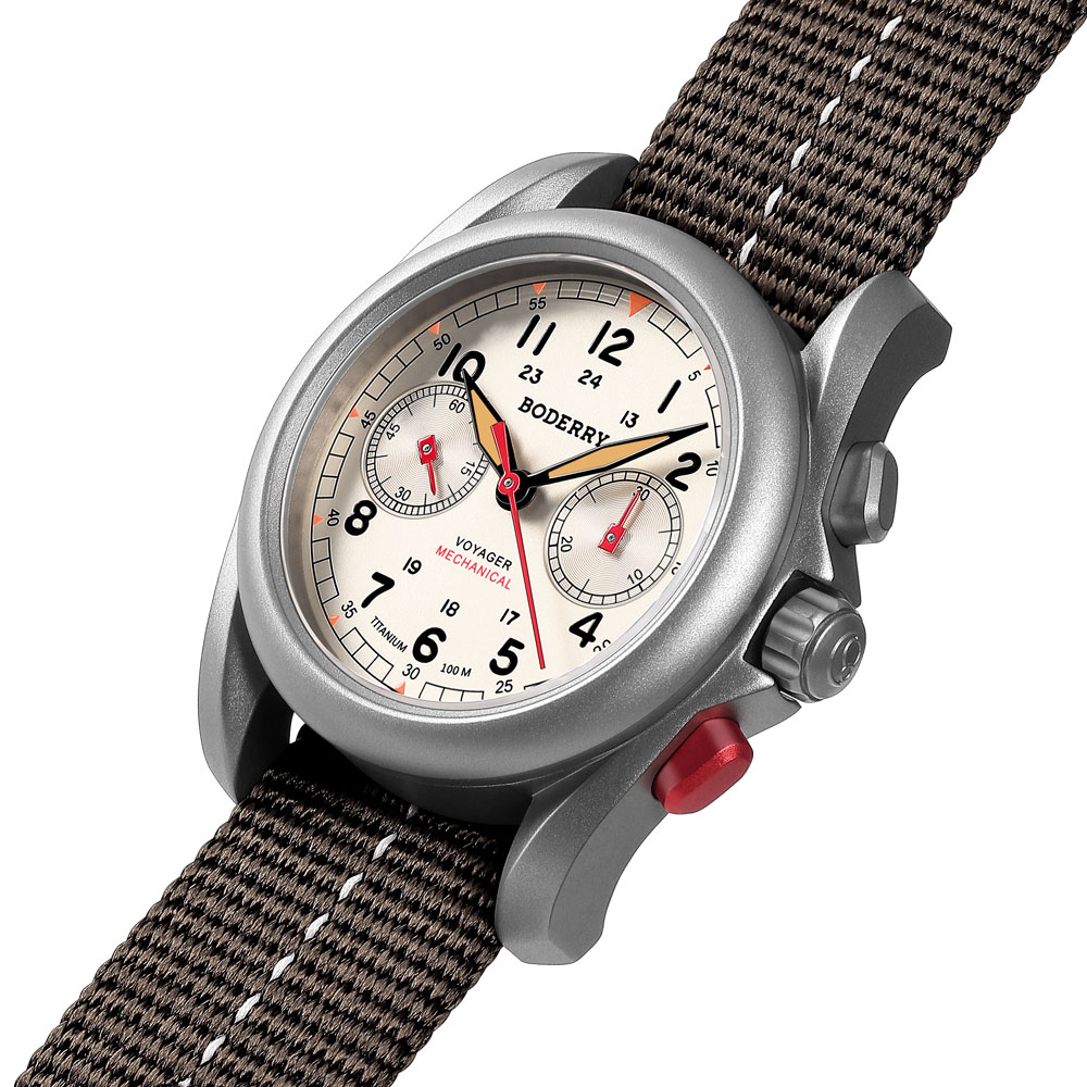 BODERRY Herren-Felduhren, Tita – Titanium Sport Watch Bewertung und Preis