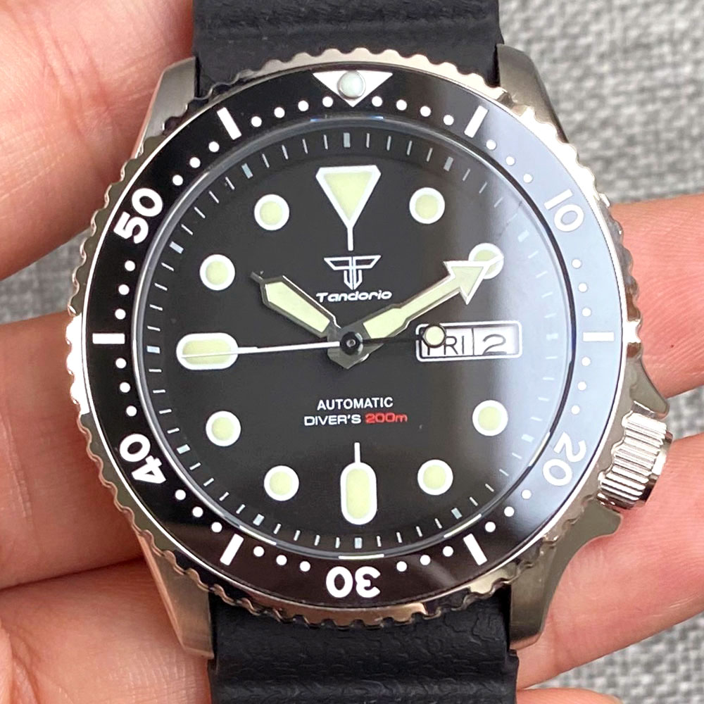Tandorio 41mm NH36 Titan Schwa – Titanium Sport Watch Bewertung und Preis