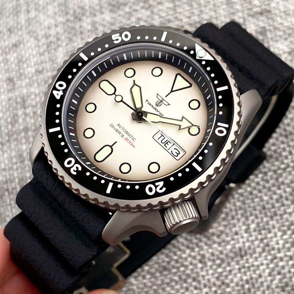 Tandorio 41mm NH36 Titan Schwa – Titanium Sport Watch Bewertung und Preis