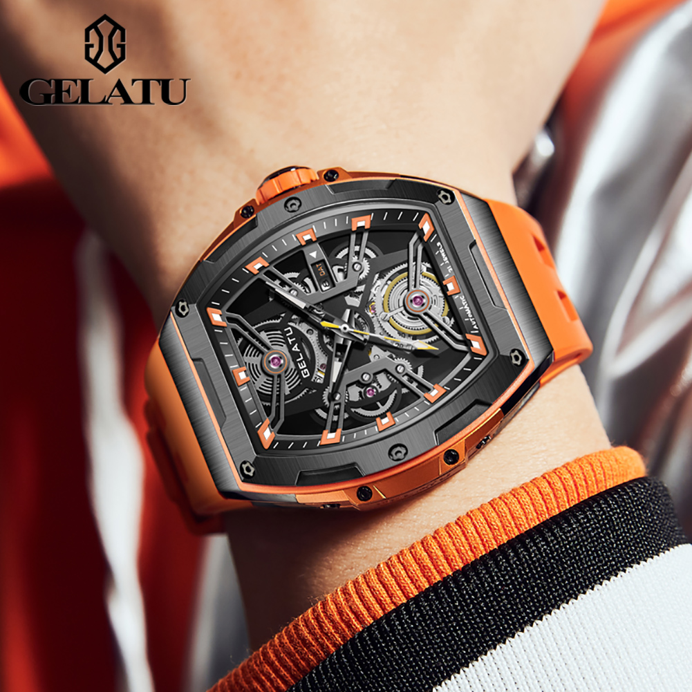 GELATU Herrenuhren, trendig, m – Luxury Watch Leather Bewertung und Preis