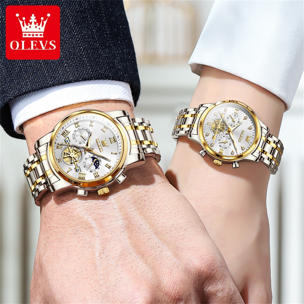 OLEVS Quarz-Paaruhr, Luxusmark – Luxury Watch Zone Bewertung und Preis