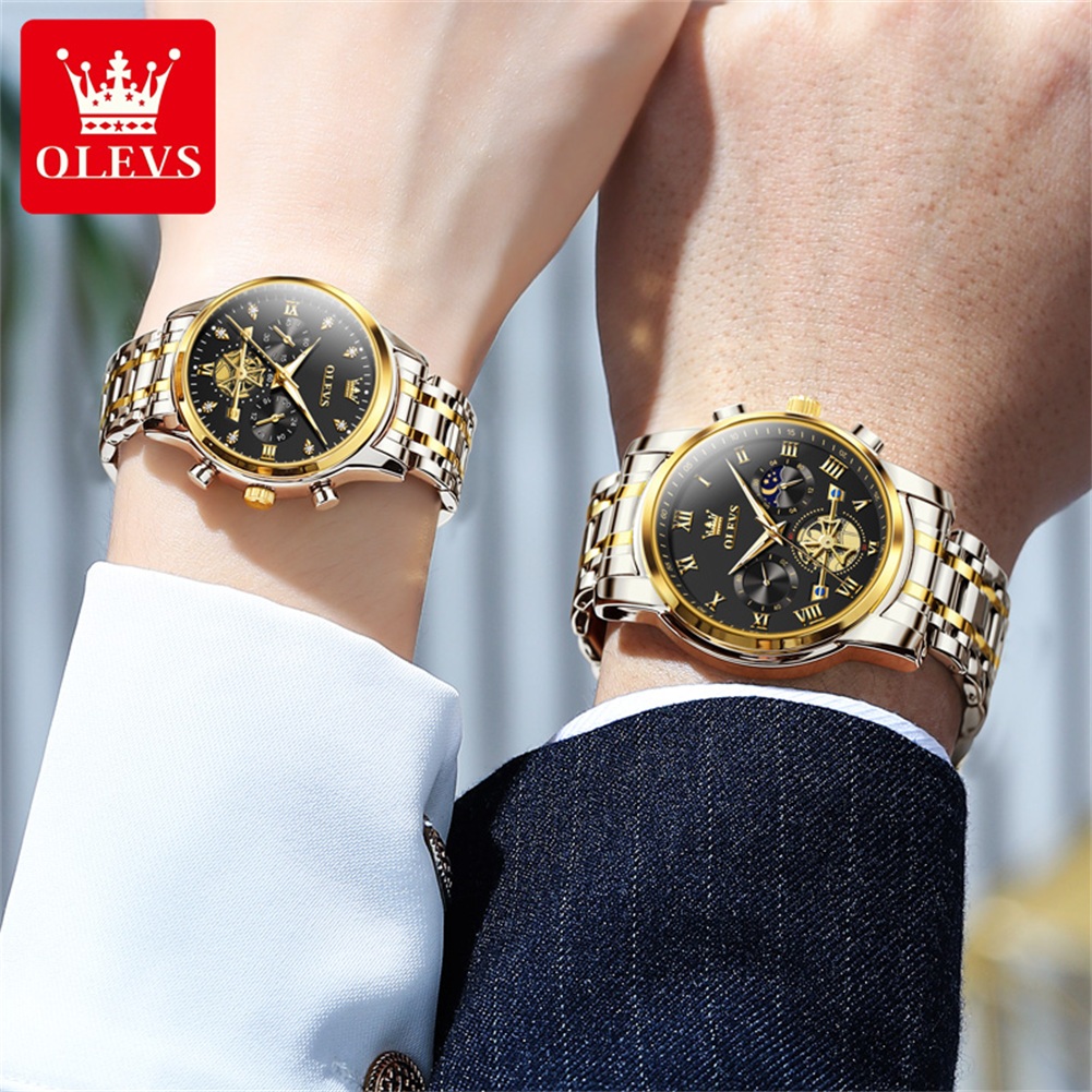 OLEVS Quarz-Paaruhr, Luxusmark – Luxury Watch Zone Bewertung und Preis