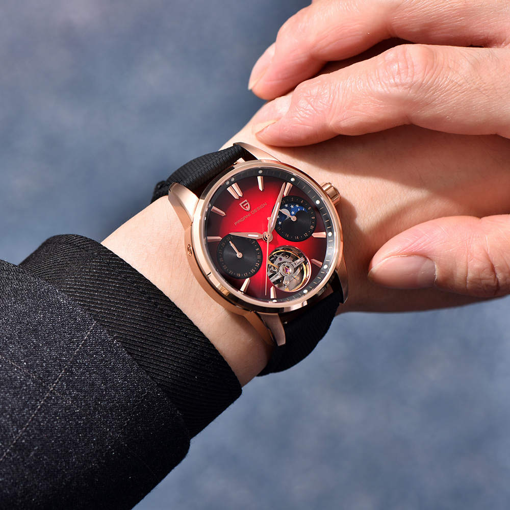 2025 Neue PAGANI DESIGN Uhren  – Luxury Watch Leather Bewertung und Preis