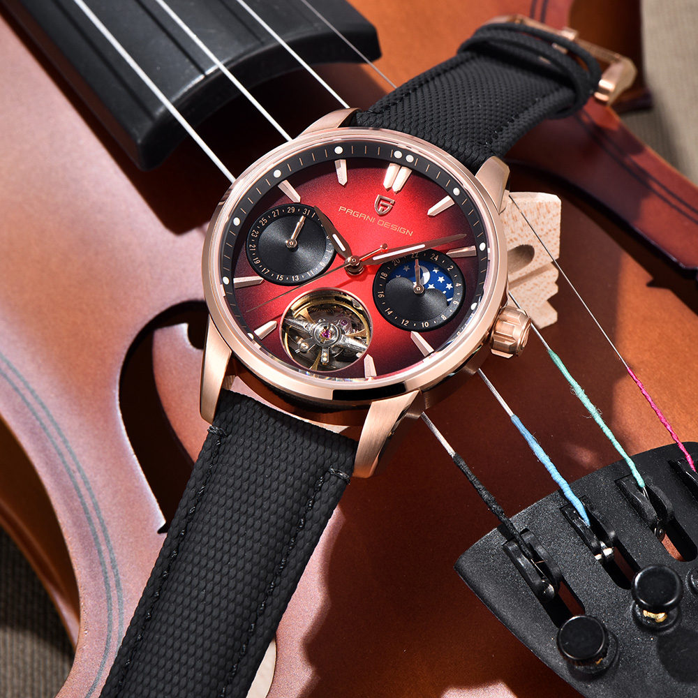 2025 Neue PAGANI DESIGN Uhren  – Luxury Watch Leather Bewertung und Preis