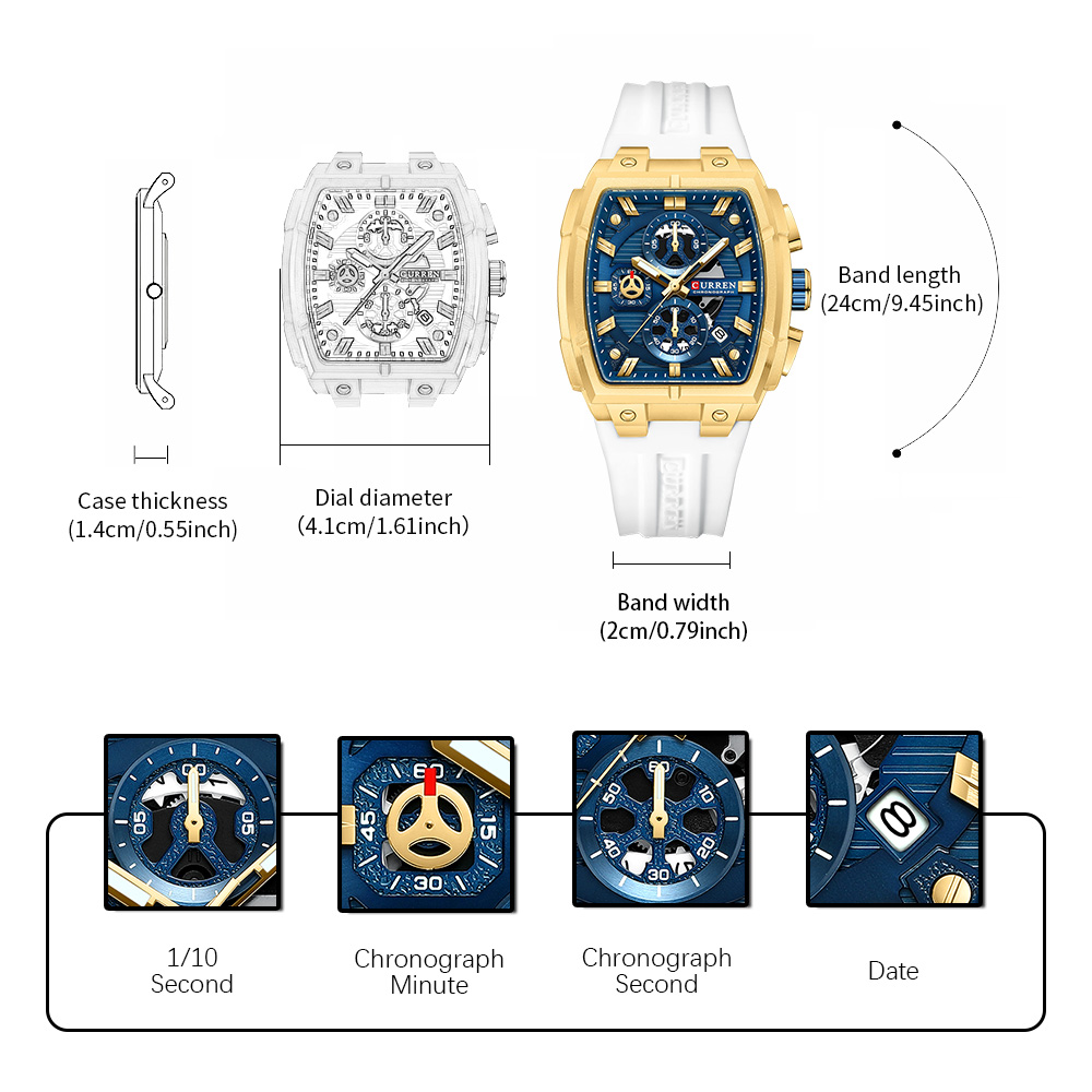 CURREN Luxus-Vintage-Uhr für H – Luxury Watch Safe Bewertung und Preis