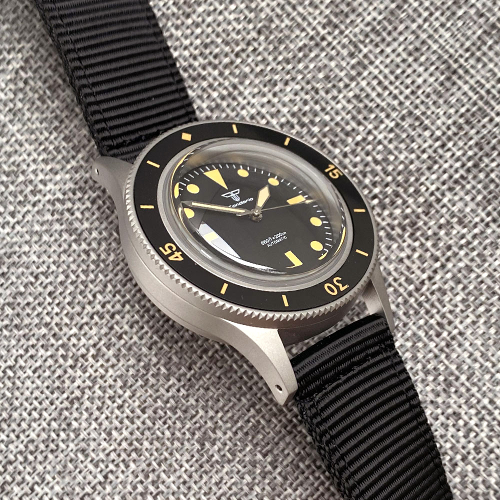Tandorio 40 mm automatische me – Titanium Sport Watch Bewertung und Preis