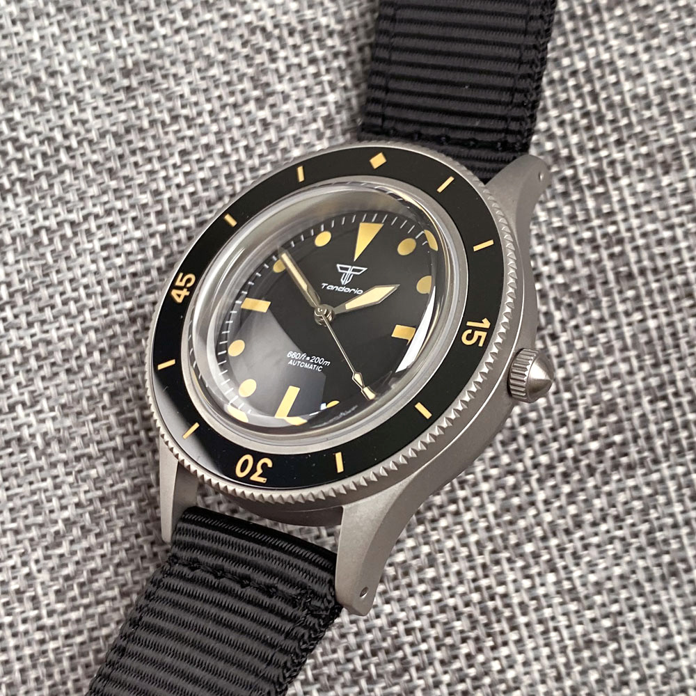 Tandorio 40 mm automatische me – Titanium Sport Watch Bewertung und Preis
