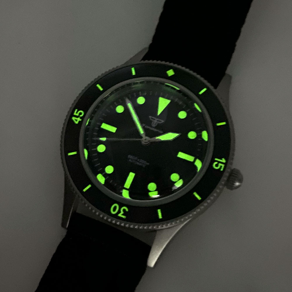 Tandorio 40 mm automatische me – Titanium Sport Watch Bewertung und Preis
