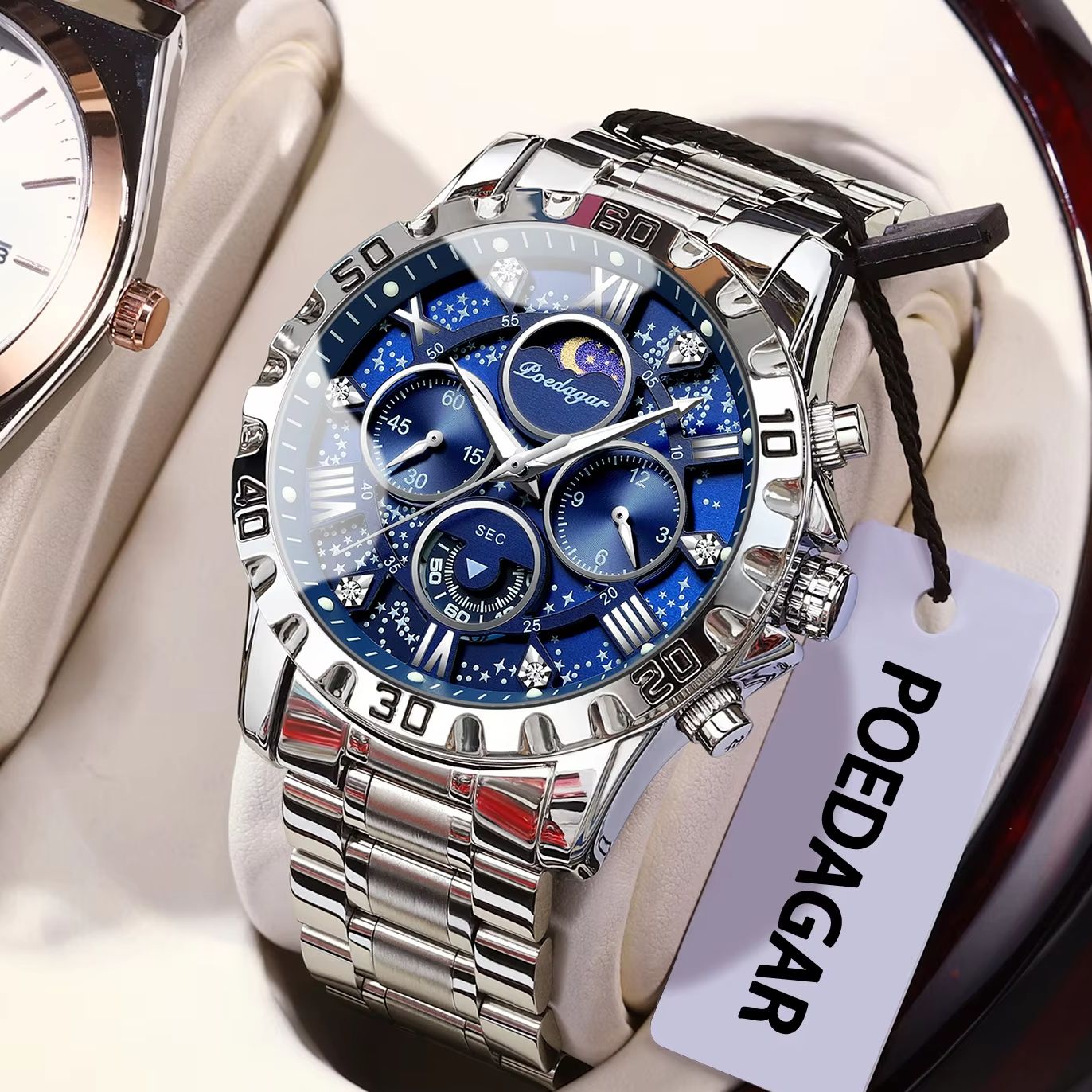 POEDAGAR Luxus Mode Mann Uhr W – Luxury Watch Zone Bewertung und Preis
