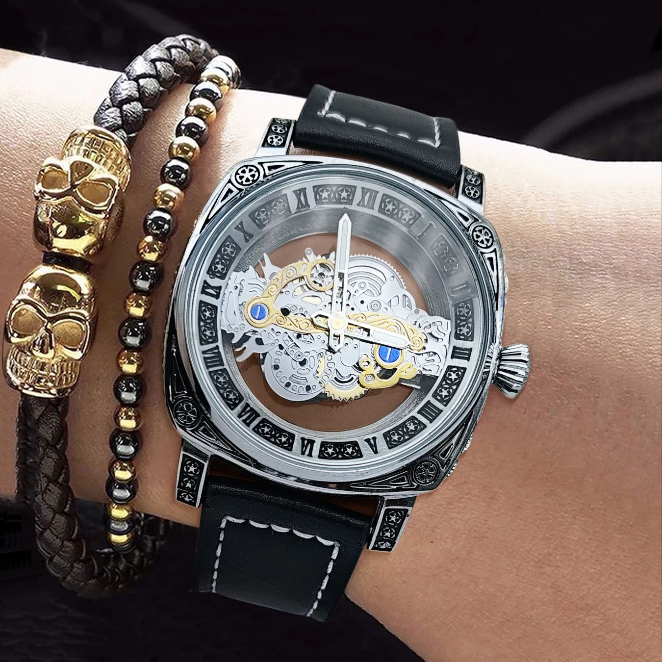 Herrenuhr, quadratische High-E – Luxury Watch Values Bewertung und Preis