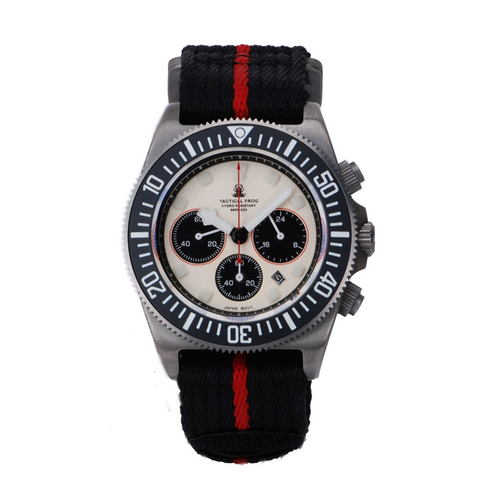Tactical Frog Herren-Chronogra – Titanium Sport Watch Bewertung und Preis